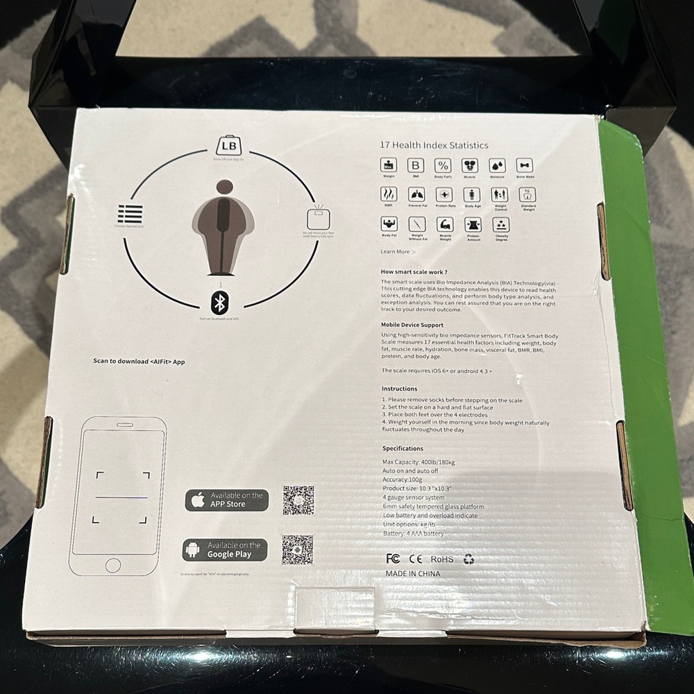 White Smart Scale - Picture 2 of 4